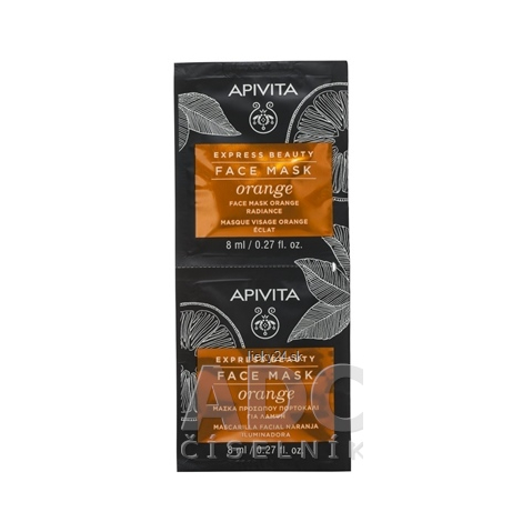 APIVITA EXPRESS BEAUTY FACE MASK orange