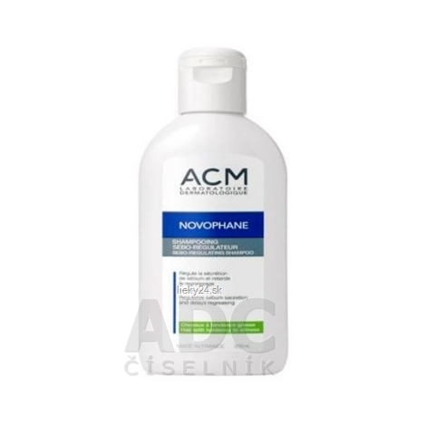 E-shop ACM NOVOPHANE šampón regulujúci tvorbu mazu