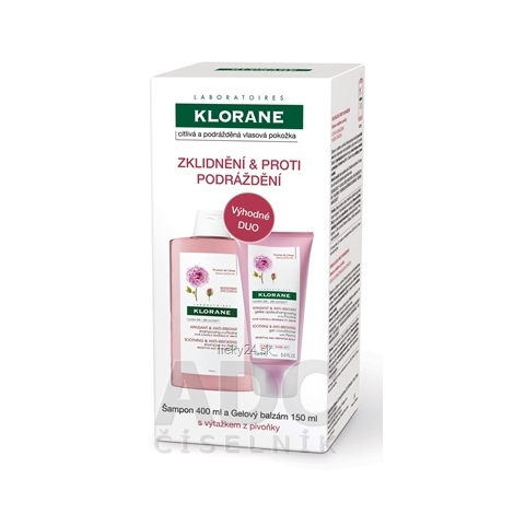 KLORANE SHAMPOOING À LA PIVOINE (DUO)