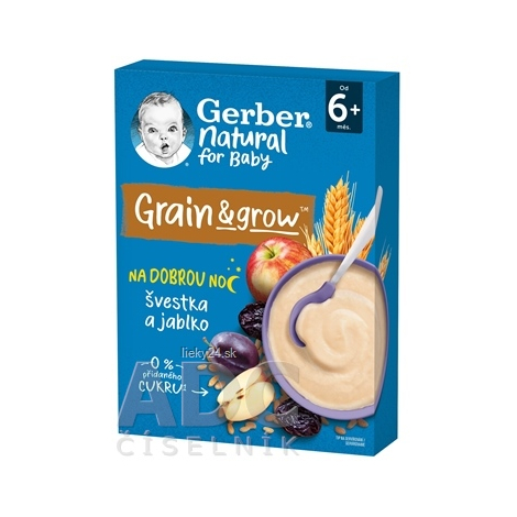 Gerber Natural Mliečna KAŠA Pšenično-ovsená
