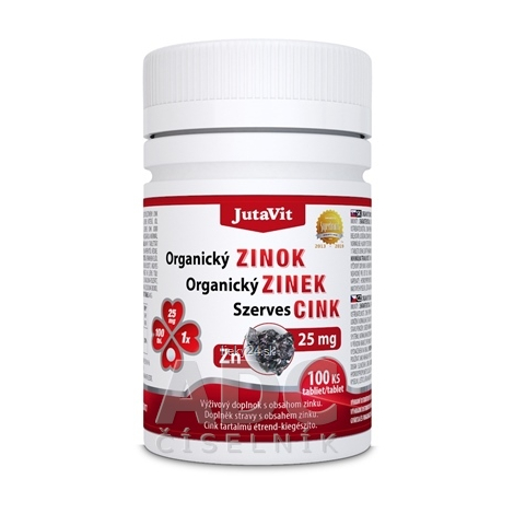 E-shop JutaVit Organický Zinok 25 mg