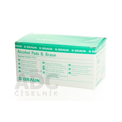 B.BRAUN ALKOMED TAMPÓNY ALKOHOLOVÉ