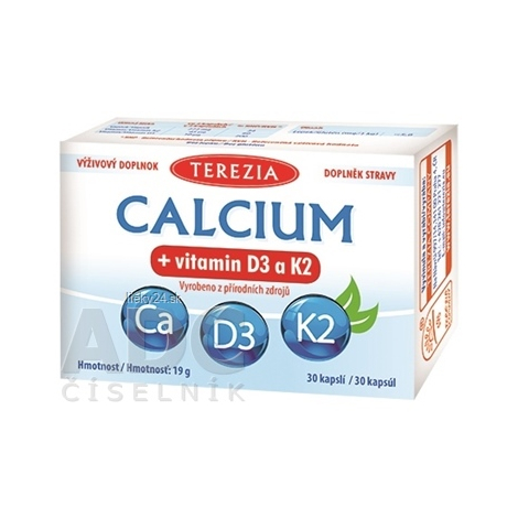 E-shop TEREZIA CALCIUM + vitamín D3 a K2