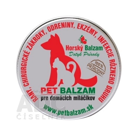 Horský - PET - BALZAM pre domácich miláčikov