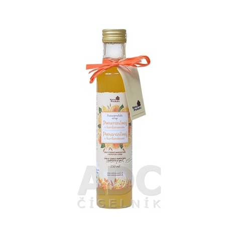 NaturProdukt Sirup Pomarančový s kardamómom