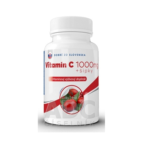 E-shop Dobré z SK Vitamín C 1000 mg + šípky