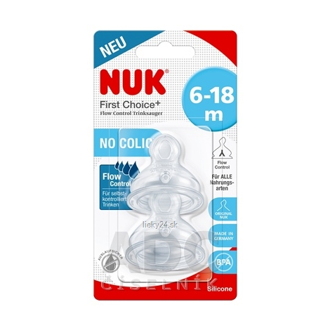 NUK FC+ náustok Flow Control