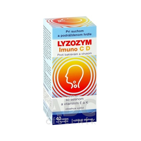 LYZOZYM IMUNO C D SO SELÉNOM A VITAMÍNMI E a K