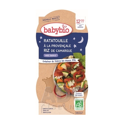 BabyBIO Ratatouille s ryžou