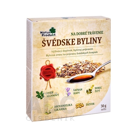 NaturProdukt ŠVÉDSKE BYLINY