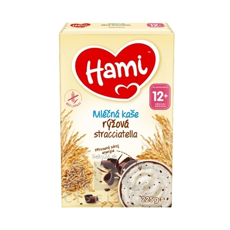 Hami mliečna kaša ryžová stracciatella