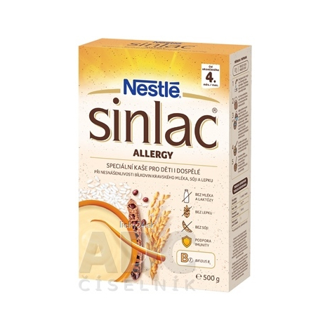 E-shop Nestlé Nemliečna kaša SINLAC Allergy