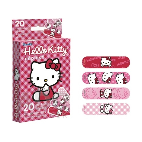 Hello Kitty sterilné detské náplasti