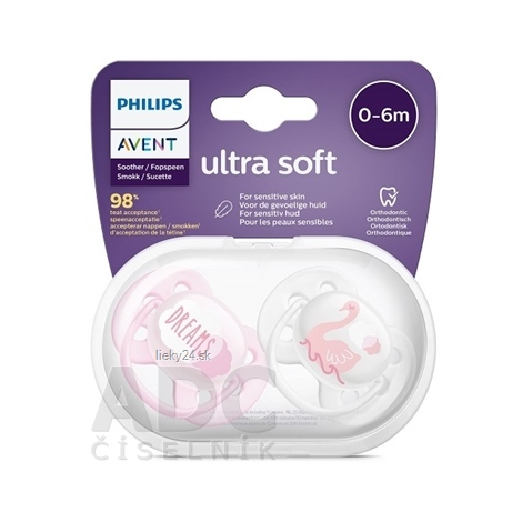 AVENT CUMLÍK 0-6M Ultra soft text, dievča