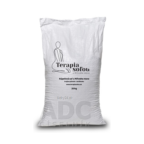 Terapia soľou Soľ z Mŕtveho mora z Jordánska
