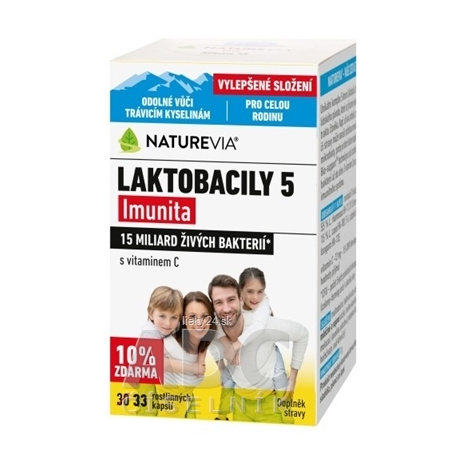 SWISS NATUREVIA LAKTOBACILY "5" Imunita