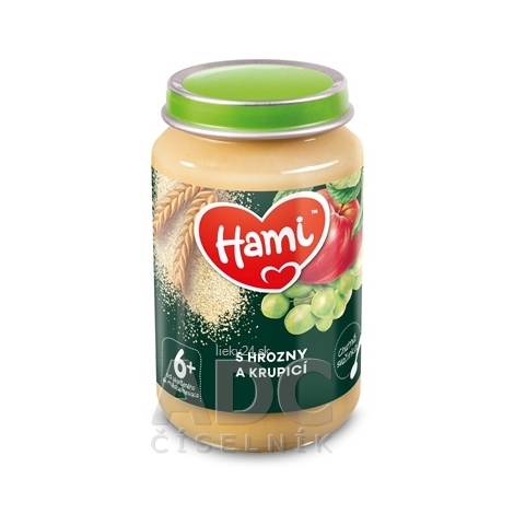 Hami príkrm S hroznom a krupicou