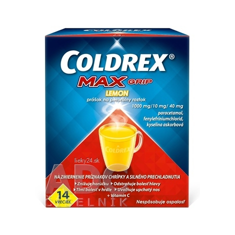 COLDREX MaxGrip Lemon 14ks