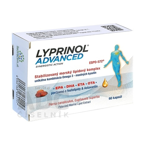E-shop LYPRINOL Advanced Omega 3 (OTA, DHA, ETA, EPA)
