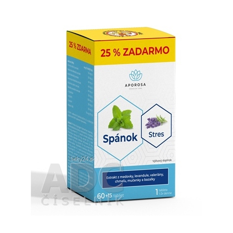 APOROSA Premium Spánok a Stres