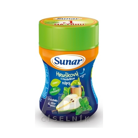 Sunar Rozpustný nápoj Hruškový s medovkou