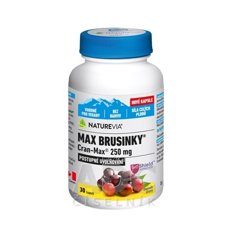 E-shop SWISS NATUREVIA MAX BRUSNICE Cran-Max 250 mg