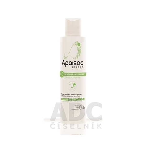 Apaisac BIORGA Čistiace mlieko