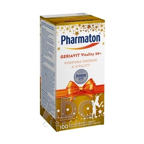 Pharmaton GERIAVIT Vitality 50+ 100 tbl