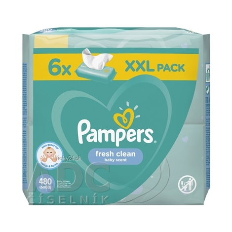 PAMPERS Baby Wipes Fresh Clean