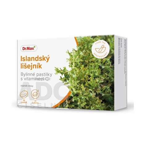Dr.Max Islandský lišajník Bylinné pastilky