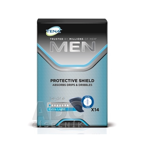 E-shop TENA MEN Protective Shield inkontinenčné vložky pre mužov 14 ks