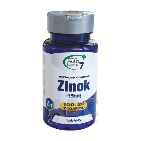 24/7 Plus Zinok15 mg