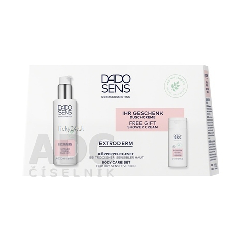 DADO SENS EXTRODERM BODY CARE SET