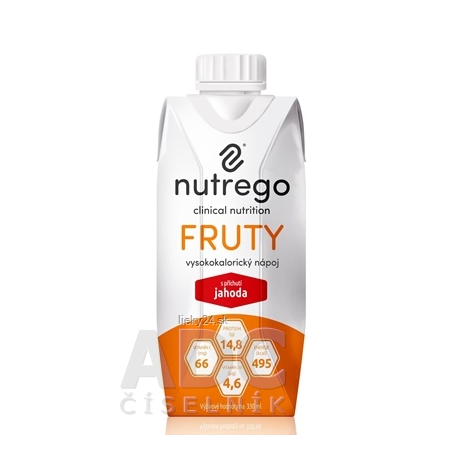 E-shop Nutrego FRUTY s príchuťou jahoda