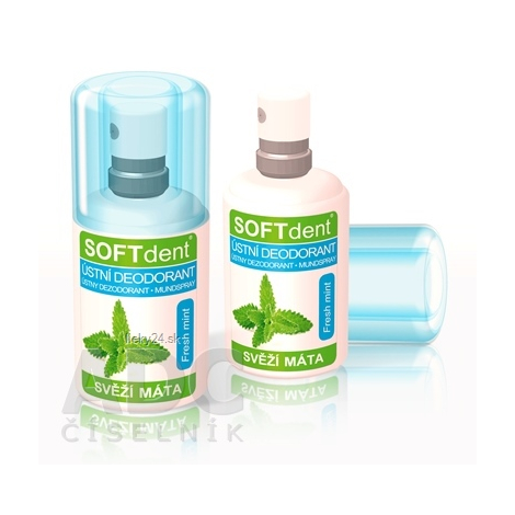SOFTdent ústny dezodorant Fresh mint