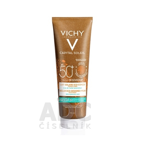 VICHY CAPITAL SOLEIL SOLAR ECO-DESIGN. MILK SPF50+