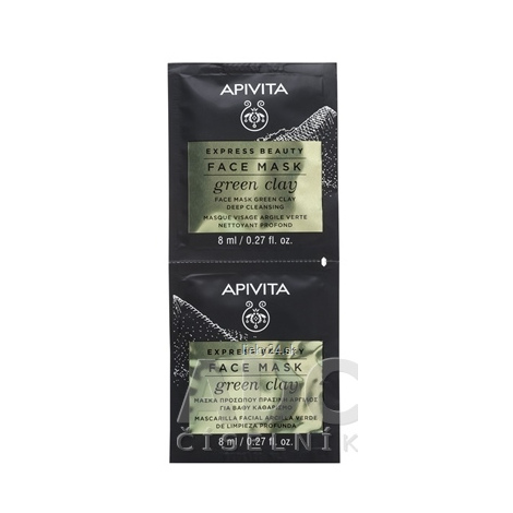 APIVITA EXPRESS BEAUTY FACE MASK green clay