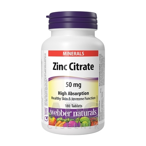 E-shop Webber Naturals Zinok 50 mg