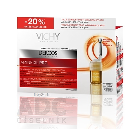 VICHY DERCOS AMINEXIL PRO kúra pre ženy -20%