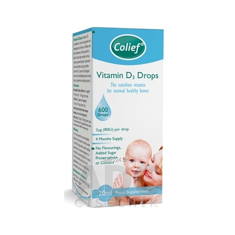 Colief Vitamin D3 Drops