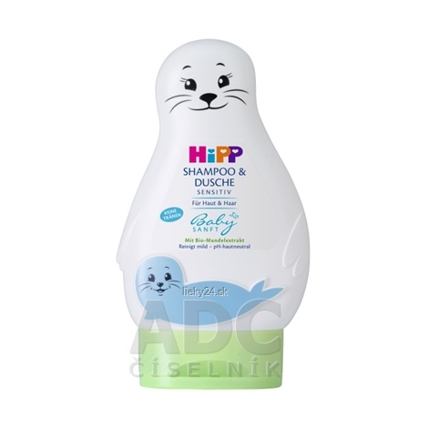 HiPP BabySANFT Šampón na Telo a Vlasy