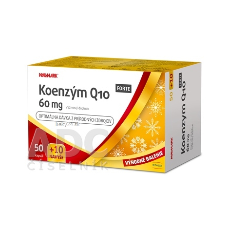 Obrázok WALMARK Koenzym Q10 FORTE 60 mg PROMO 2019