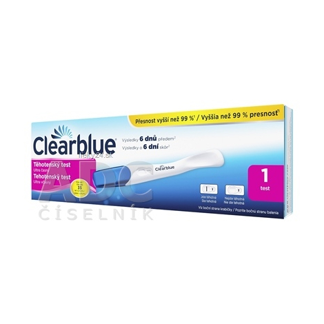 E-shop Tehotenský test Clearblue Ultra včasný