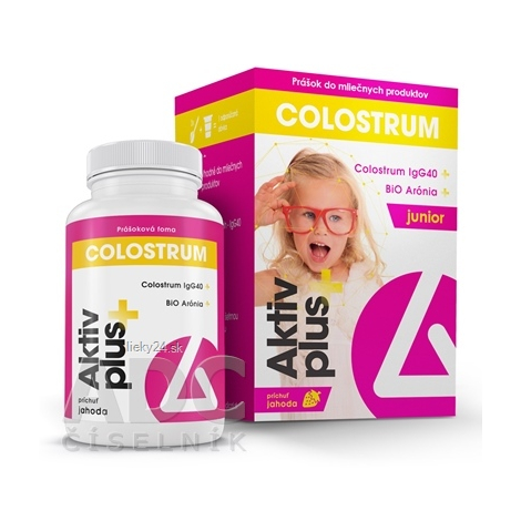 DELTA Aktiv plus+ COLOSTRUM & BiO Arónia Junior
