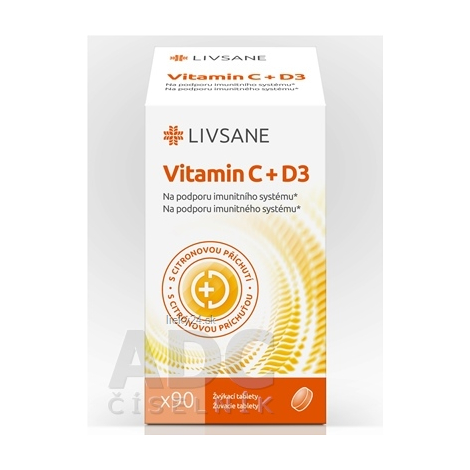 LIVSANE Vitamín C + D3