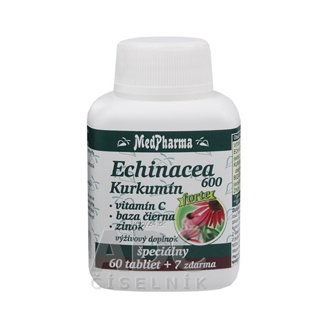 E-shop MedPharma ECHINACEA 600 Forte - Kurkumín