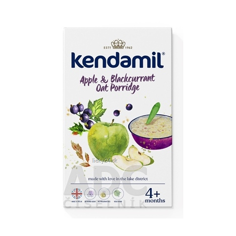 KENDAMIL Jemná kaša Jablko a čierne ríbezle