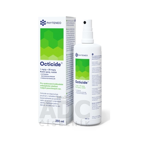 E-shop Octicide 1 mg/g + 20 mg/g dermálny roztokový sprej