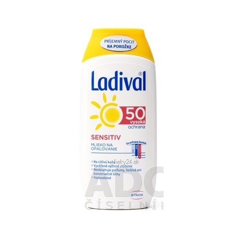 Ladival SENSITIV SPF 50 mlieko