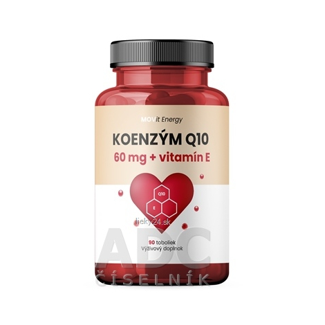 MOVit Koenzým Q10 60 mg + vitamín E